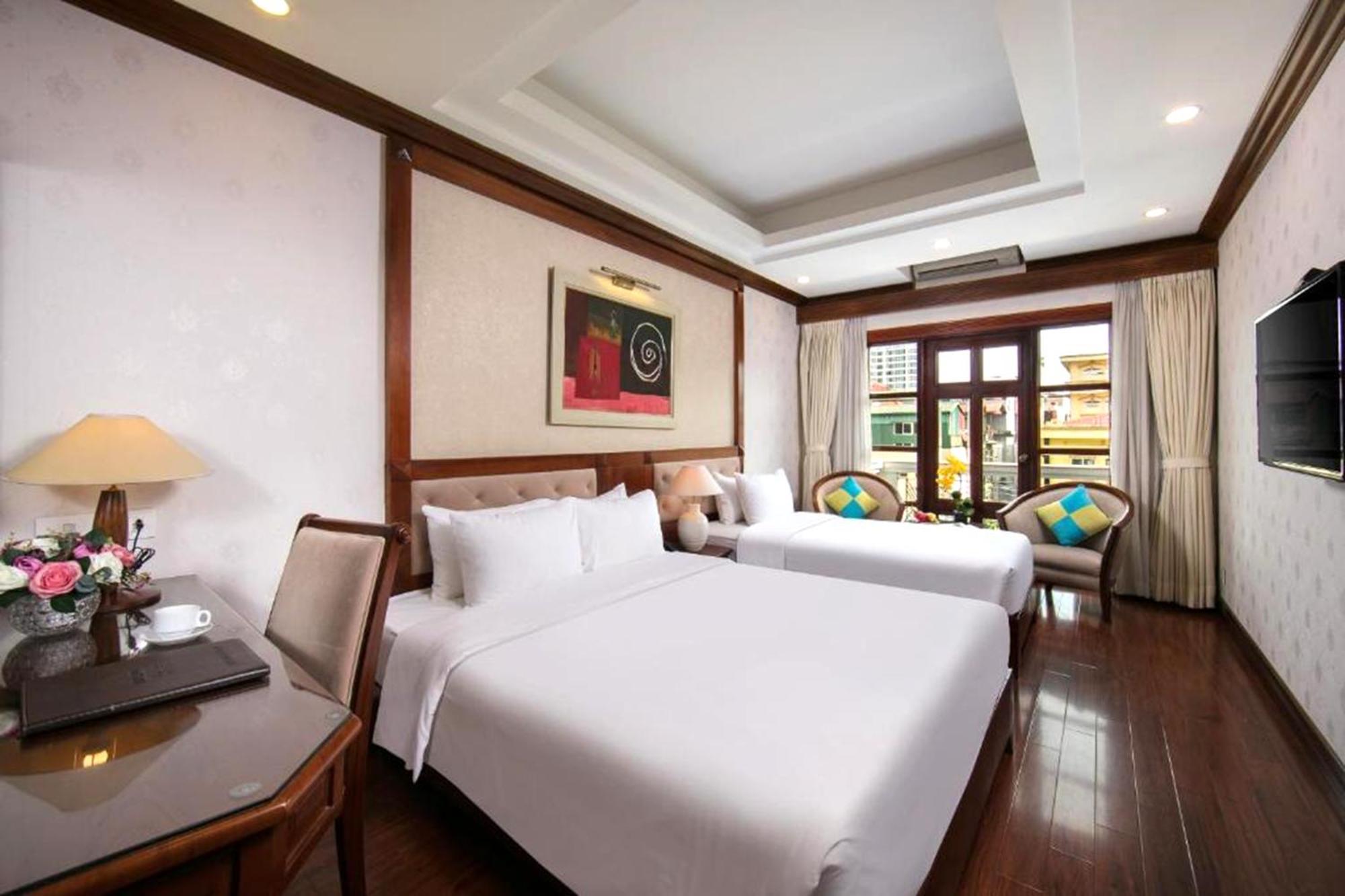 Thien Thai Hotel & Spa Hanoi Exterior foto