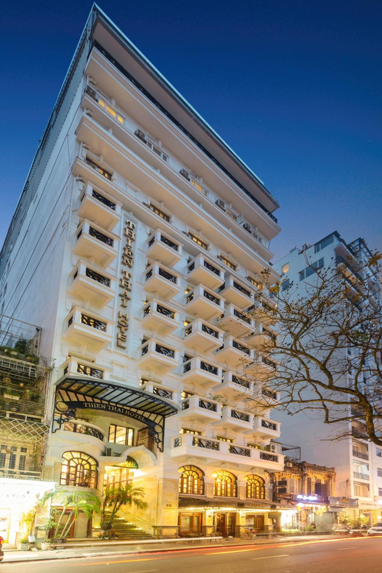 Thien Thai Hotel & Spa Hanoi Exterior foto